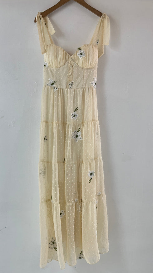 Summer Floral Maxi Long Dress